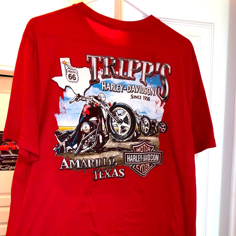 mens harley davidson long sleeve t shirts medium🔥